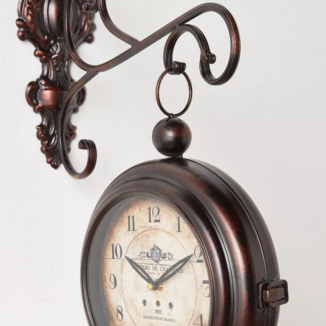 🕰️ ساعة حائط بندول هارلو – ‎46×40 سم