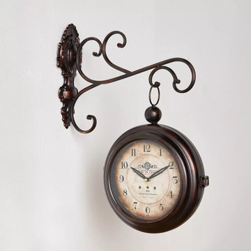 🕰️ ساعة حائط بندول هارلو – ‎46×40 سم